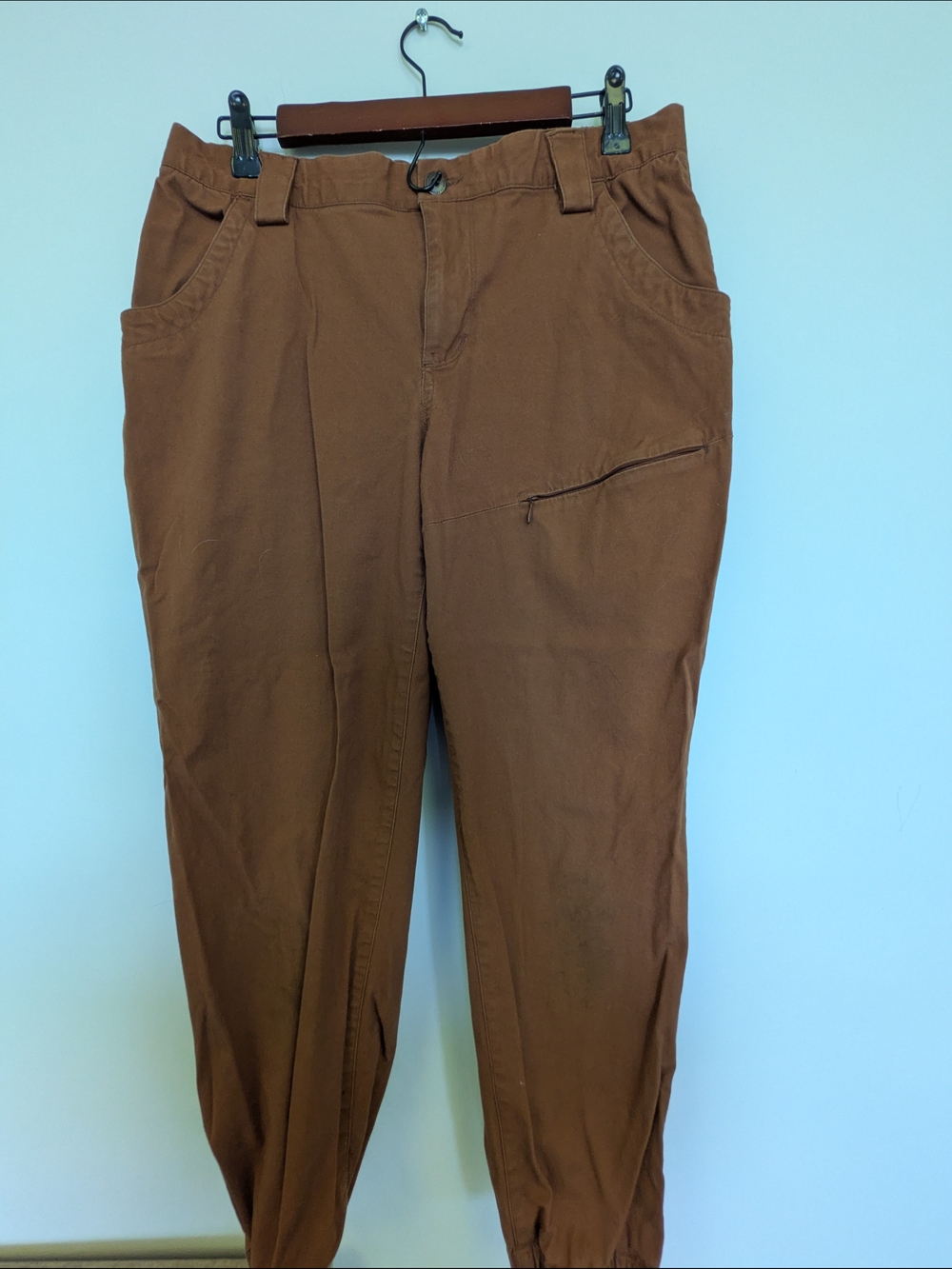 Duluth Trading Co Women’s GARDENING PANTS in Rust Brown